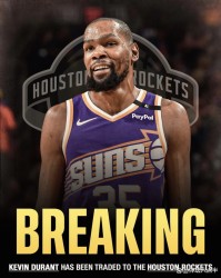 杜兰特转会火箭！火箭真的赚翻了？这下可以争总冠军了？