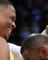 历史仅19次队友同砍3双！威少4次 和约老师两次 魔贾另类同砍